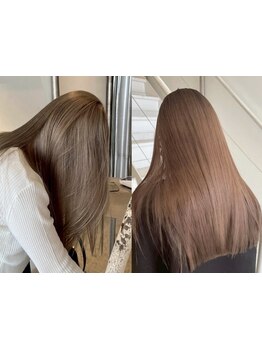 《*内側から補修するTOKIO TR×毛髪強化剤でダメージから守る*》[原宿/表参道/ブリーチなしダブルカラー]