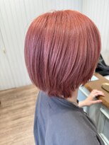 モリオフロムロンドン 大宮店(morio from London)&nbsp;【かほ】ハイトーン×コーラルオレンジ