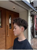 アップバングショート