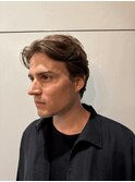 フェザーショート スペインカール ハンサムショート