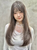 ロンドネートゥル 新潟(Lond naitre)&nbsp;新潟／髪質改善／小顔／レイヤー／グレージュ