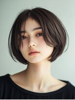 ロディーナコク 大口 新子安(rodina.coc)&nbsp;30代40代50代◎大人ナチュラルレイヤーボブ/白髪ぼかし