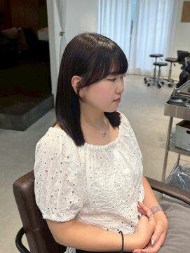 シェノン 梅田(CHAINON) 梅田/クラゲヘアー/オリーブグレー/小顔/ココアベージュ