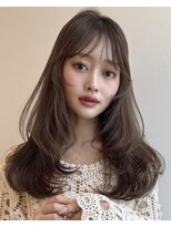 ノネル(nonel.) 透明感カラー/レイヤーカット/小顔カット/ダブルカラー