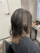 アドラ(ADLLA) インナー履歴を活かしたハイライト.