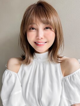 アグノス 青山(Agnos) イメチェン似合わせカットこなれヘア前髪ワンカール愛され