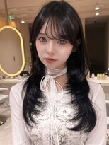 サンド ミュウ 横浜店(sand mieu)&nbsp;レイヤーカット/ハッシュカット/髪質改善/グレージュ/横浜