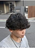 波巻きプードルパーマ