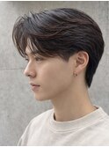 毛流れニュアンスパーマ/爽やかメンズショート