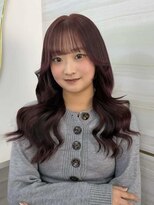 エルバイラビス 大宮(elu by lovis)&nbsp;《鈴木茉奈》ピンク/ブリーチなし/春カラー/大宮