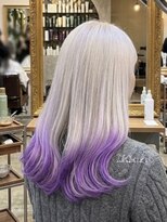 ルーア(Lua)&nbsp;ハイライト、ブリーチ、ダブルカラー、インナーカラー、エクステ