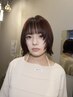 【贅沢♪ヘッドスパ付き】カット+カラー+3STEPトリートメント+ヘッドスパ