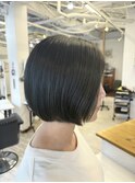 【濃いめオリーブグレージュ×艶ボブ】kanna