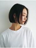 ミルクティーブロンド/ダークブルー/デジタルパーマ/阿佐ヶ谷