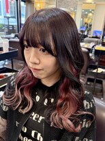 キャラ 池袋本店(CHARA)&nbsp;ワンポイントでお洒落インナーカラー【池袋インナーカラー】
