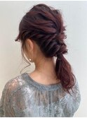 ☆大人気！結婚式編みおろしヘアセットパーティー☆