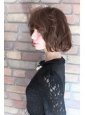 縦カール☆無造作ボブ