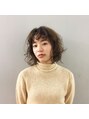 リム(LIM)&nbsp;ボブスタイルのホットパーマ。ウエットすぎない質感がオススメ！