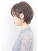 『rue京都』大人可愛いショートボブ小顔黒髪サイドブランジュ