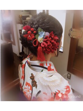 アプリール(Aprire) 可愛い袴ヘアセット