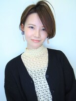 ラウンジ モリオ イケブクロ(Lounge MORIO Ikebukuro) 【morio池袋】大人かわいい可愛い前下がり透け感ショート♪