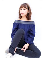 マーズ 山本丸橋店(Mars) ≪ミディアム/ボブ/≫外ハネボブ/アッシュブラウン