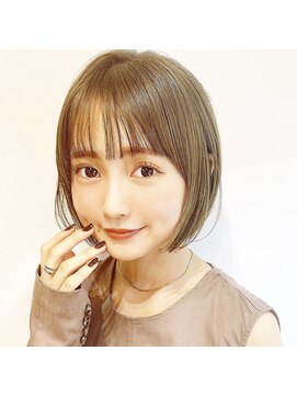 ラナ 渋谷(Lana) 【Chill】小顔になる大人かわいいピンクベージュクールショート