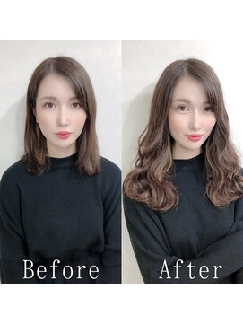 あるじゃんすー 沖縄店 ラベンダーブラウン#シールエクステ#大人ダークカラー#卵型#沖縄