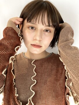 ステイシー(stay she) シースルーバング　×　マッシュショート