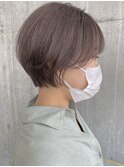 30代40代前下がりストレート大人ボブリップライン