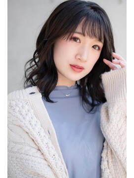 ミューバイケンジ(miu by KENJE) miu&伊藤夏海  職場学校OK◎アッシュブラウン