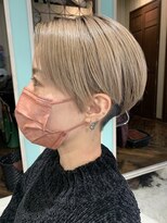 ミエルヘアーエスト 新宿店(mielhair est)&nbsp;刈り上げショートボブ