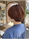 【小顔ショートスタイル/たっぷりハイライト】