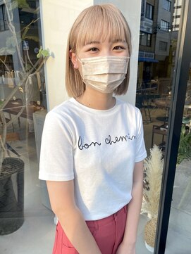 ヘアー アイス ルーチェ(HAIR ICI LUCE) ベージュカラー /城倉