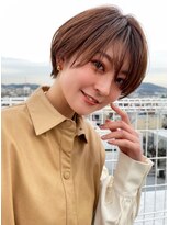 シーン(seen.)&nbsp;大人可愛い☆長めバングマッシュショート