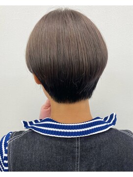 コト 福井大和田店(coto) 福井　大和田　ショートボブ　グレージュカラー　ナチュラル