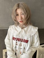 ボコカ(bococa)&nbsp;くびれボブ×ハイトーンベージュ