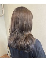 テーラヘアー 幕張本郷店(TELA HAIR)&nbsp;透明感カラー～パープル×グレー～