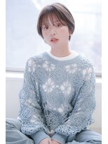 ヘアーズ ベリー 徳庵店(hairs BERRY) BERRYショート美髪グレーベージュ小顔フェミニン艶感カラー