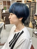 プライベートサロン キッテ(private salon kitte.)&nbsp;マッシュなブルーショート
