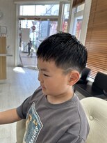 ソワン ドゥ ブレス 立花店(soin de brace) キッズカット/ラインカット/フェードカット