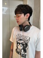 韓国風メンズマッシュ