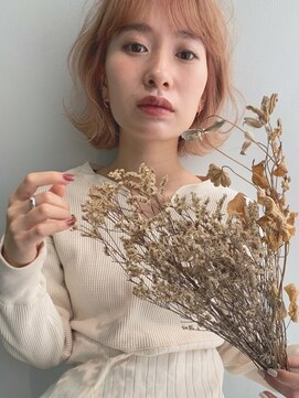 オグジュアリー 表参道(aux.) 大人かわいい/前髪[表参道/表参道駅]