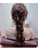 振り返りたくなるヘアアレンジ