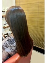 ムードコア 関内店(mu;d Coa)&nbsp;マロンベージュ　ロングヘア