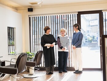 ヘアー フラップ(HAIR FLAP)の写真/【二子玉川駅徒歩3分】実力派女性スタイリスト×マンツーマン施術で、ベストなスタイルをご提案☆