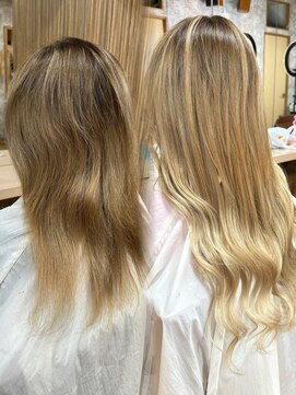 エルバイイエローコーン(ell by YELLOW CORN) 10代20代30代/シールエクステ/大人ギャル/ハイトー/横浜横須賀