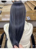 ブリーチ履歴を活かすネイビーカラーangelica天理店【川崎優太】