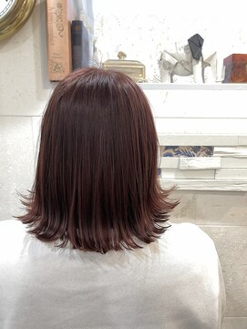 ラフューネ ヨコハマ(Raffune Yokohama) スプリングカラー 外ハネ スタイル // Raffune Yokohama MAO