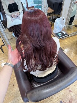 ルッツ(Lutz. hair design) wine red / layer cut (5/26)